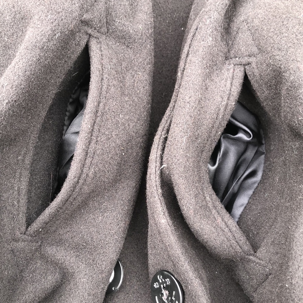 J.PERCY Nautical Button Wool Coat - Picture 5 of 14